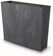 Donica ogrodowa z wkładem Urbi Beton Effect 77 x 23,5 x 68,5 cm antracytowy PROSPERPLAST