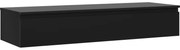 Mexen Orio szafka łazienkowa podumywalkowa 140 cm z blatem, 1 szuflada, czarna mat - 91A10-14023-1-BFC71