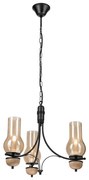 Brilagi - LED Żyrandol na łańcuchu COTTAGE 3xE14/40W/230V buk/brązowy