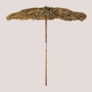 Parasol Ø250 Cm Z Drewna Tekowego Anakena Drewno Tekowe - Sklum