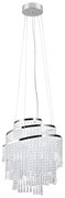 Lampa wisząca LED w kolorze srebra ø 48 cm Pomp – Trio