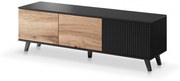 RANDOM RTV-1 stolik RTV 150 cm dąb wotan/czarny