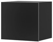 Szafka ścienna PAVO 34x34 cm błyszcząca czarna