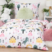 4Home Dziecięca pościel bawełniana Fairytale Dream, 140 x 200 cm, 70 x 90 cm