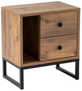 Stolik nocny Glimmer Atlantic Pine