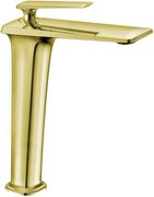 Mexen Purus bateria umywalkowa wysoka, złota - 745810-50