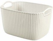 Curver Pojemnik do przechowywania Knit 19 l, kremowy , 19 l