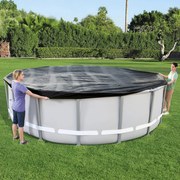 Przykrycie na basen stelażowy okrągły 488 cm BESTWAY