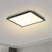 Brilagi - Ściemnialna oprawa LED SLIMFRAME LED/25W/230V 30x30 cm czarna + pilot