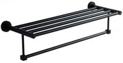 Mexen Remo półka na ręcznik, czarna - 7050720-70