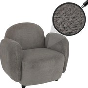 Fotel MCW-P33,  jasnoszary