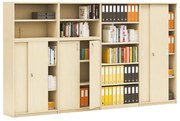 Zestaw szaf MIRELLI, typ D, brzoza