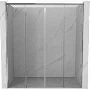 Mexen Rox drzwi prysznicowe rozsuwane 170 cm, transparent, chrom - 8C2-170-002-01-00