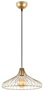 Lampa wisząca w kolorze złota z metalowym kloszem ø 36 cm Depay – Opviq lights