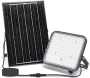 Aigostar - LED RGBW 100W solarny reflektor 3,4V IP66 z pilotem