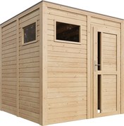 Drewniany domek narzedziowy - 4,20 m² / 202x208xH210 cm - M325F1