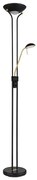 Globo 59020B - LED lampa stojací stmívatelná LEONAS LED/20W/230V + LED/5,5W 3000
