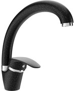 Mexen Rosa bateria kuchenna, czarna nakrapiana - 670800-76