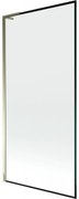 Mexen Next L parawan nawannowy 1-skrzydłowy 90 x 150 cm, czarna ramka, złoty - 895-090-000-03-70-50