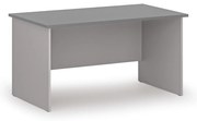 Biurko PRIMO GRAY, 140x80 cm, szary/grafit
