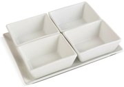 Lamart LT9220 5-częściowy zestaw misek doserwowania Dine, 20 x 15,5 cm