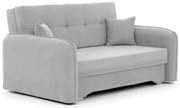 Sofa rozkładana z funkcją spania LAINE jasnoszara ELTAP