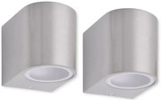 Komplet minimalistycznych kinkietów zewnętrznych 2 szt - O009 H1-W25