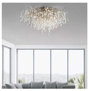 Paul Neuhaus 8092-55 - Przysufitowy żyrandol ICICLE 14xG9/40W/230V Ø 100 cm chrom