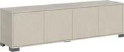 Stojak pod telewizor 4-drzwiowy Lumina 172x40x48 cm, kaszmir