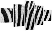 Obraz skóry zebry (125x70 cm)