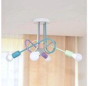 Lampa sufitowa LED OXFORD 4xE27/10W/230V