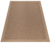 Dywan uniwersalny Pasy beżowo-antracytowy 80 cm x 150 cm