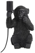 Czarna lampa stołowa (wysokość 34 cm) Monkey – Light &amp; Living