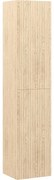 Mexen Rivel słupek łazienkowy 35 cm, 2 drzwi, ryflowany, dąb - 91A21-03016-2-BF81