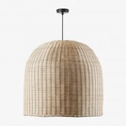 Lampa Sufitowa Wisząca Flandria Czarna & Ø80 Cm - ↑65 Cm Flandes - Sklum