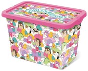 Plastikowy pojemnik dziecięcy 29x19x18 cm Stor – SQUISHMALLOWS