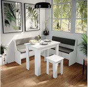 Corner Bank Group biały 150x150x80 roman