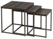 Stoliki zestaw 3 szt. 40x40 cm – Casa Selección