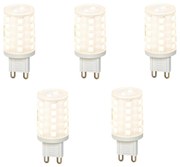 Zestaw 5 inteligentnych żarówek LED G9 2,5W 250 lm 2700K