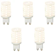 Zestaw 5 inteligentnych żarówek LED G9 2,5W 250 lm 2700K