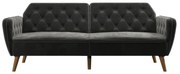 Szara rozkładana sofa 211 cm Tallulah – Novogratz