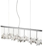 Kolarz 104.87.5 - Żyrandol kryształowy na lince STRETTA 7xG9/40W/230V chrom błyszczący