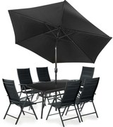 Zestaw mebli ogrodowych Fieldmann MELISA DARK