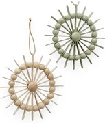 Zestaw 2 wiszących dekoracji Boltze Beads