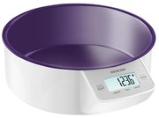 Sencor - Cyfrowa waga kuchenna 2xAAA biała/fioletowa