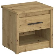 Klasyczna Szafka Nocna Z Szufladą Dąb Artisan T1-T59
