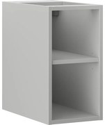 Mexen Box-A szafka otwarta z półką 25 cm, szara mat - 91AX2-0250-470-0-62