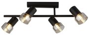 Rabalux 73054 sufitowe oświetlenie punktowe Hatice, 4x E14 max. 15W, IP20