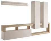 Meblościanka LENOR kaszmir/brąz