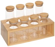 Zestaw pojemników na przyprawy EPICE, 4 x 80 ml i 4 x 120 ml